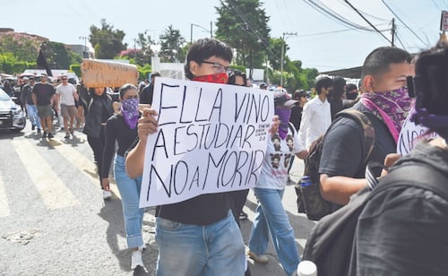 Claudia preguntó si México era en verdad peligroso; exigen justicia por estudiante española