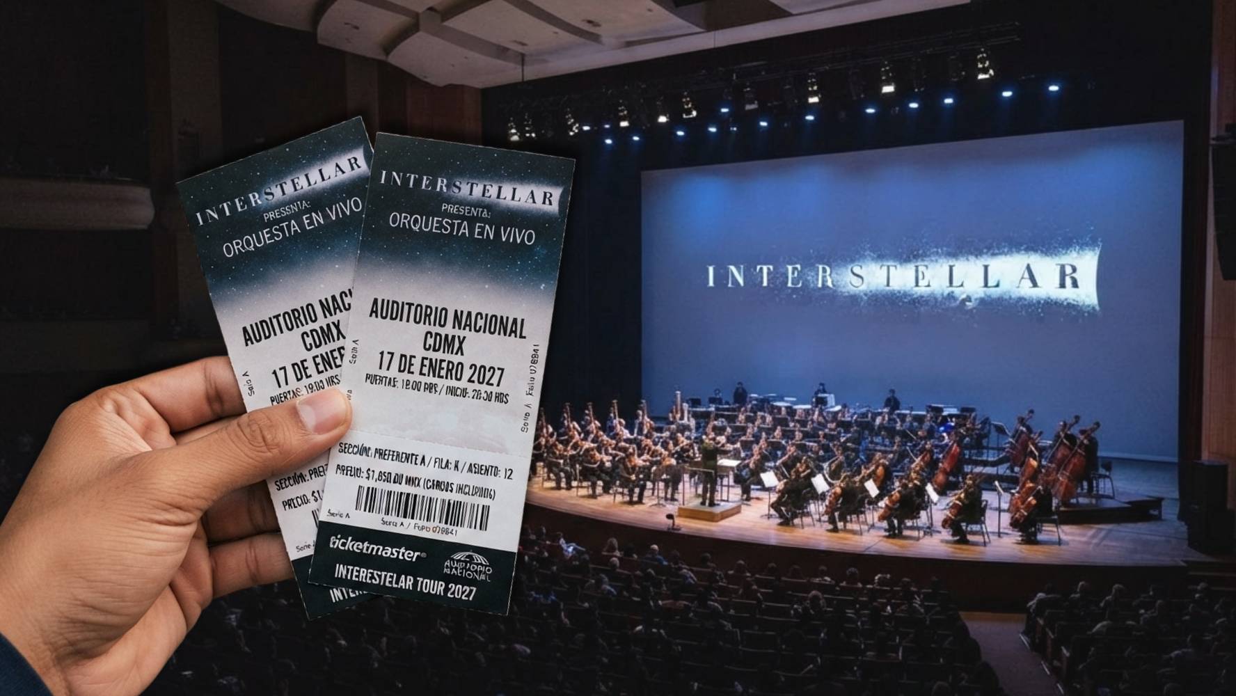 ¡Con orquesta en vivo! ‘Interestelar’ llega al Auditorio Nacional: Fecha y preventa de boletos