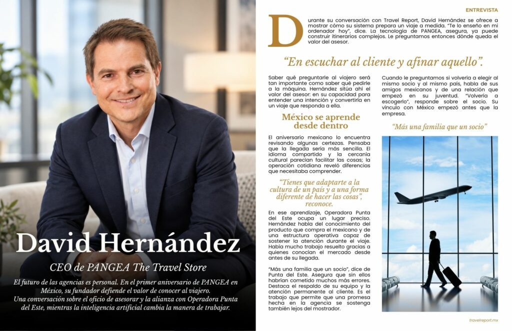David Hernández: CEO Pangea The Travel Shop