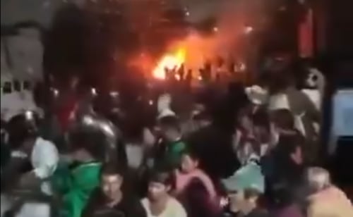 Deja 13 lesionados explosión de cohetes en fiesta de Ixtapaluca