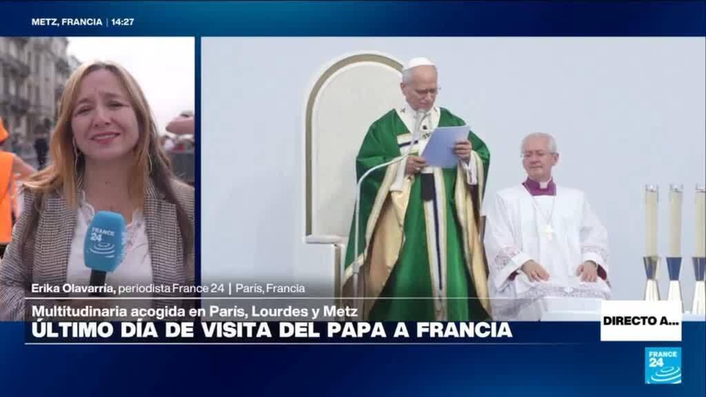 Directo a... Metz y el último día del papa León XIV en Francia, con multitudinaria acogida