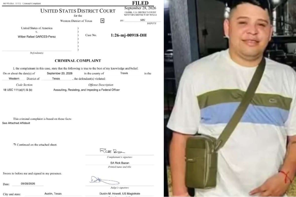 EE UU presenta cargos de agresión a Wilber Garcés, el repartidor venezolano baleado por ICE en Austin