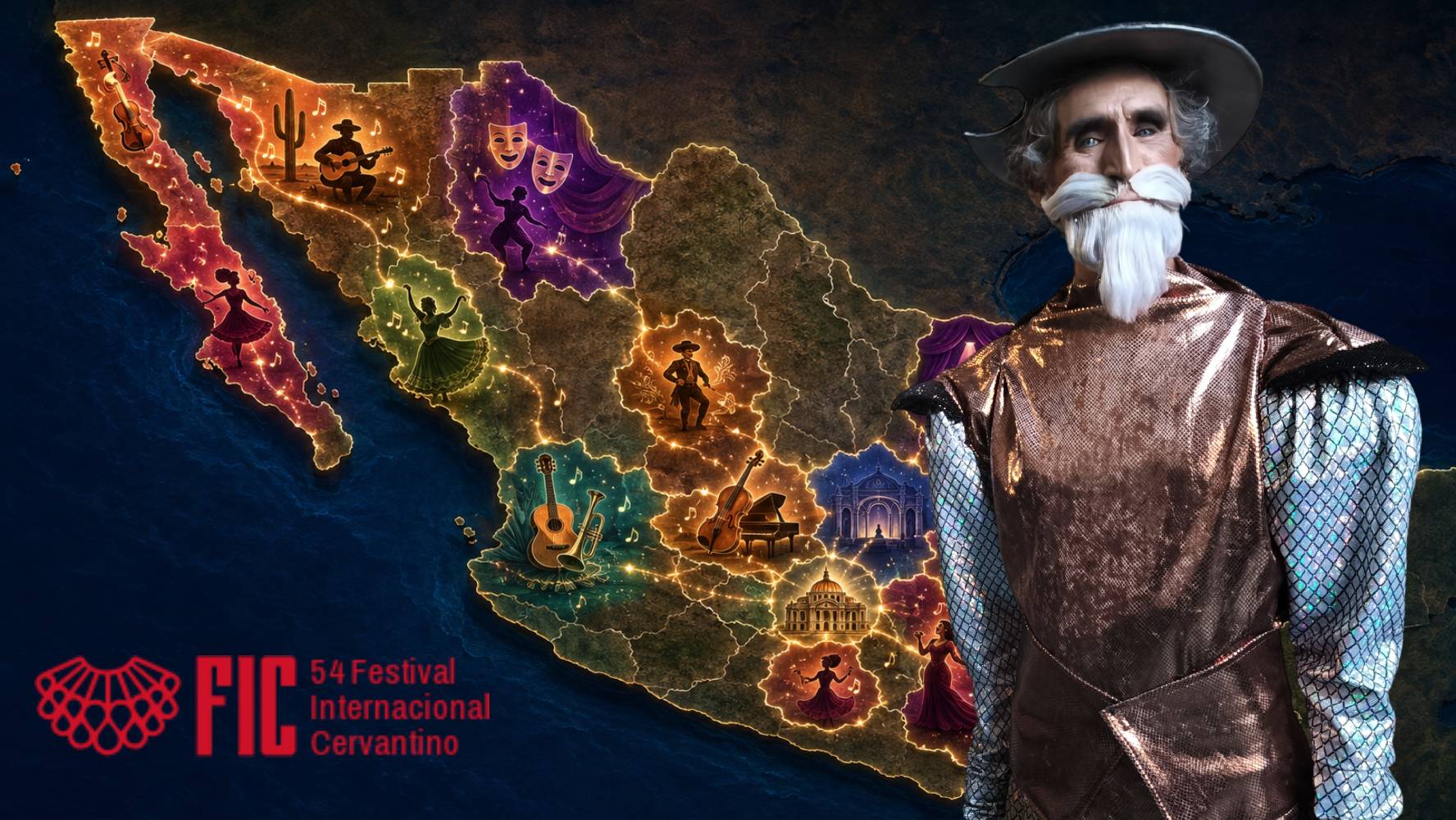 El Cervantino 2026 se escapa de Guanajuato: Así será el Circuito en otros estados, con Francia como invitada