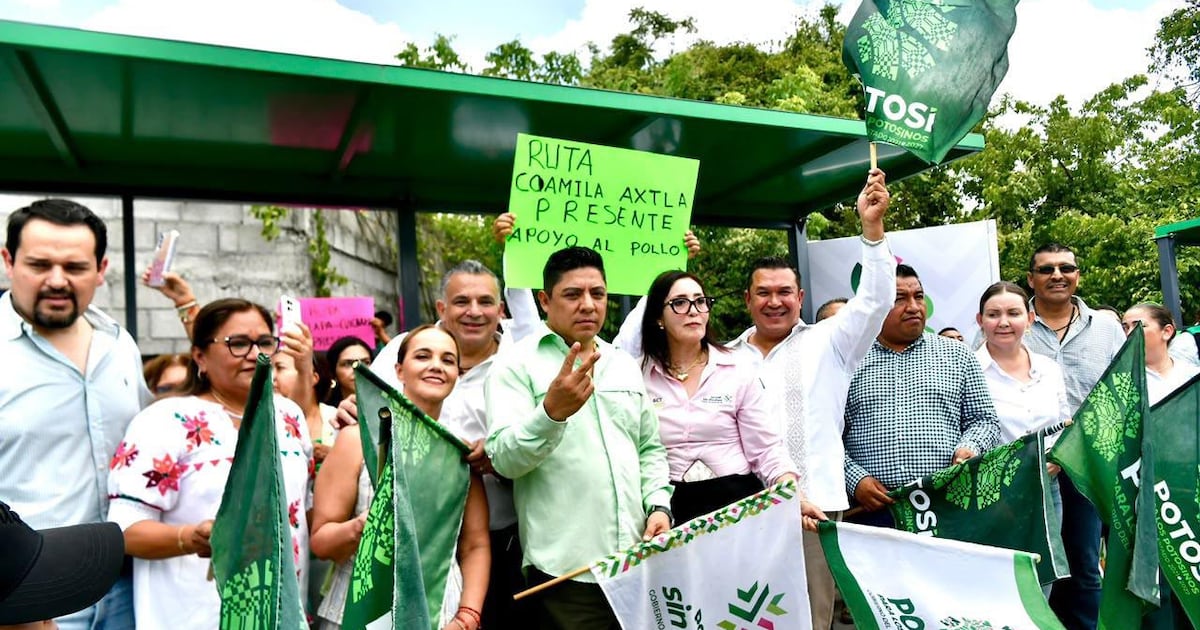El gobernador Ricardo Gallardo pone en marcha Redmetro Riviera Huasteca: Más de 100 km de transporte gratuito