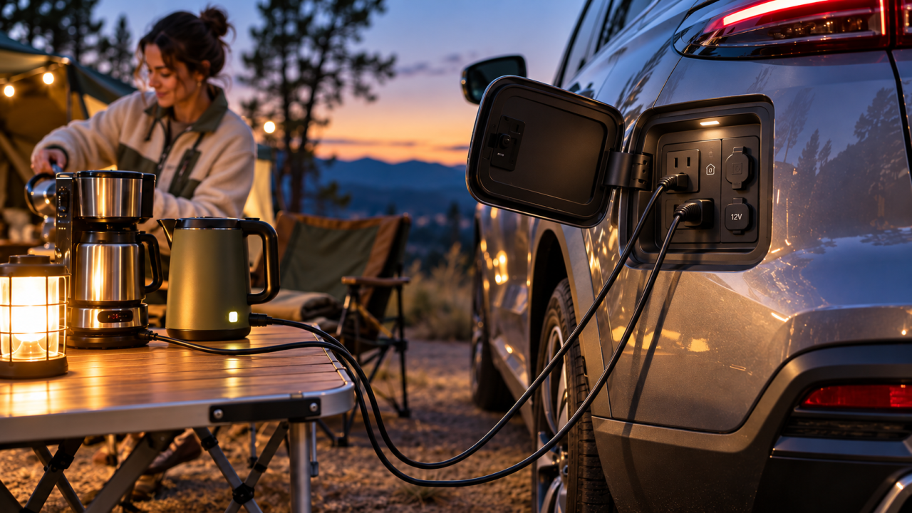 Esta SUV eléctrica funciona como una power bank gigante y puede salvarte cuando te quedes sin luz