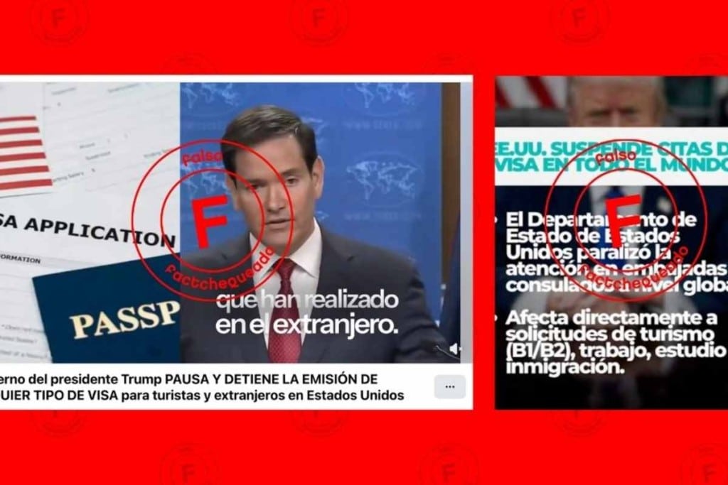 ¡Falso! EE UU no pausó las entrevistas para visas de turismo y negocios en el mundo; sí lo hizo para visas de residencia permanente