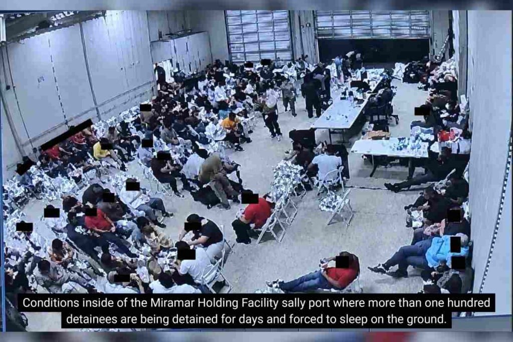 Fotografías | Estas son las inhumanas condiciones en la cárcel de ICE en Miramar, Florida