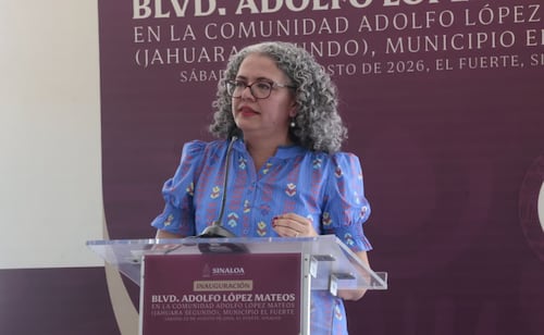 Gobernadora interina de Sinaloa admite ante Sheinbaum "tiempos complejos de violencia y dolor"; apuesta por la paz
