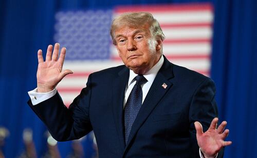 Guerra en Irán terminará después de elecciones legislativas en EU, dice Trump; afirma que iraníes "ya no pueden resistir más"