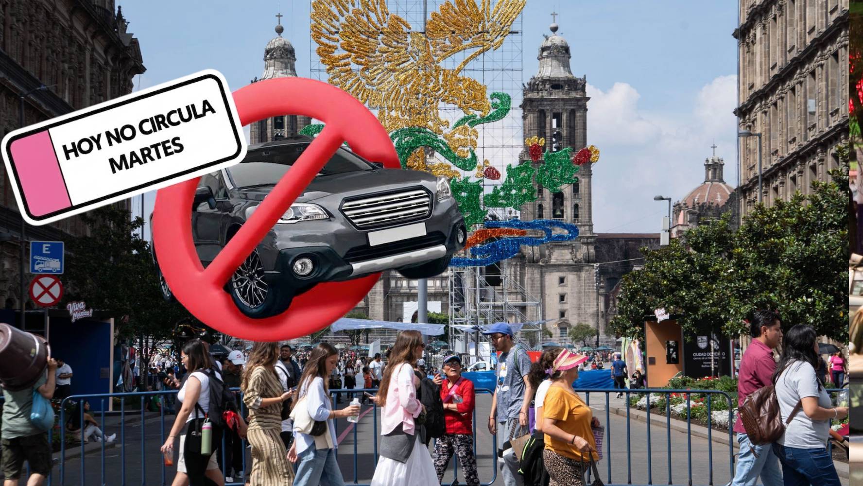 Hoy a caballo, como los Insurgentes: Así aplica el Hoy No Circula este martes 15 de septiembre