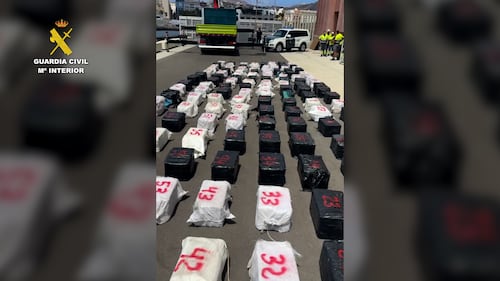 Incautan 3 toneladas de cocaína en narcolancha al sur de Gran Canaria; caen 5 tras intentar escapar