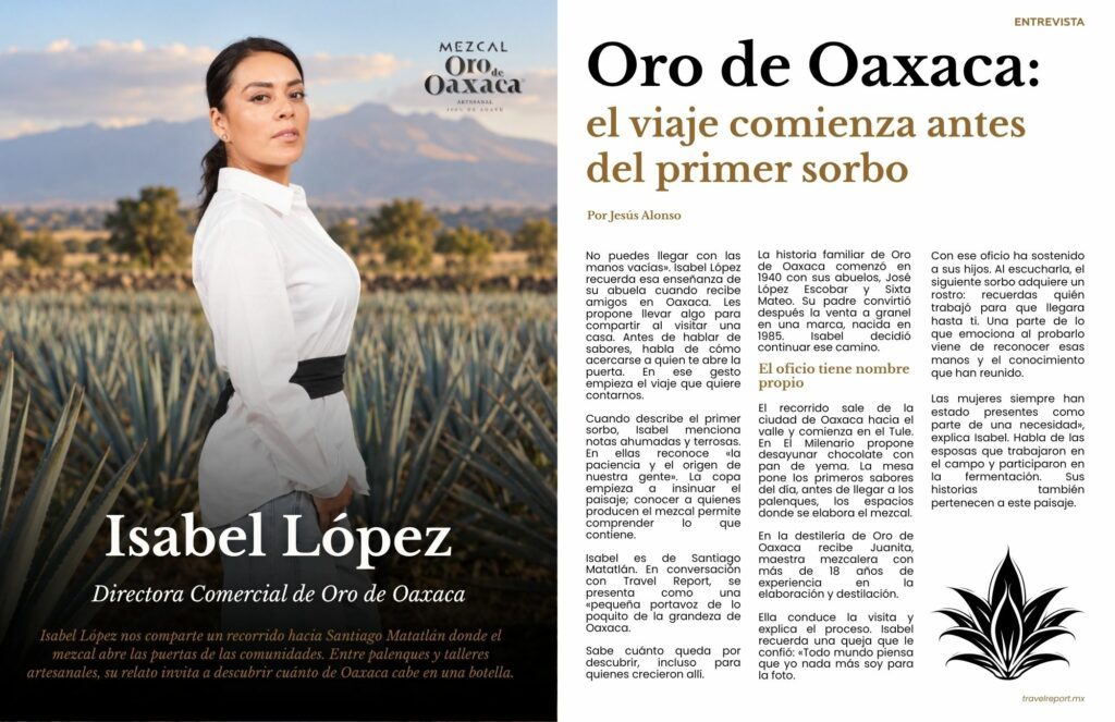 Isabel López: Mezcal Oro de Oaxaca