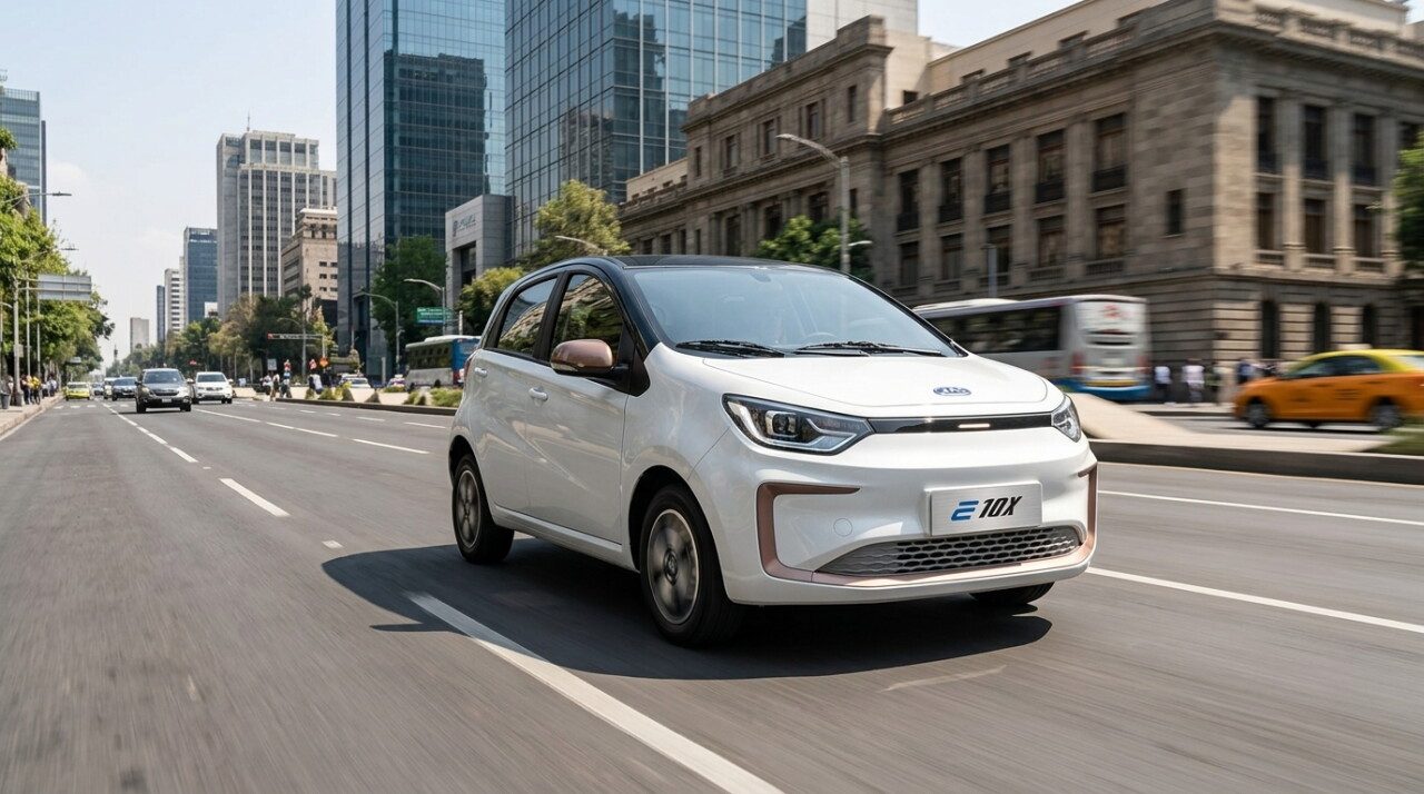 JAC E10X se corona como el eléctrico más barato de México, y además te libra de la verificación para siempre