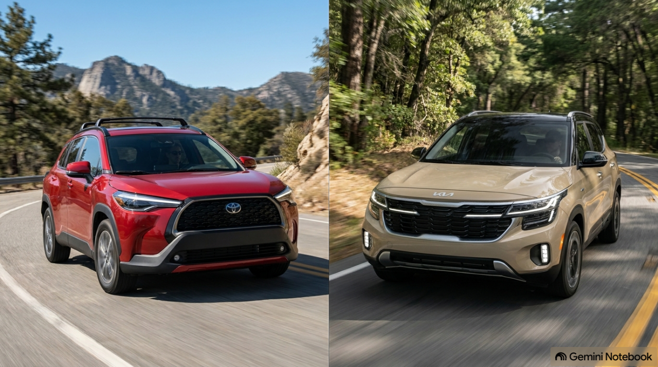 Kia Seltos vs. Toyota Corolla Cross: dos rivales que compiten por el mercado de las SUV híbridas en México