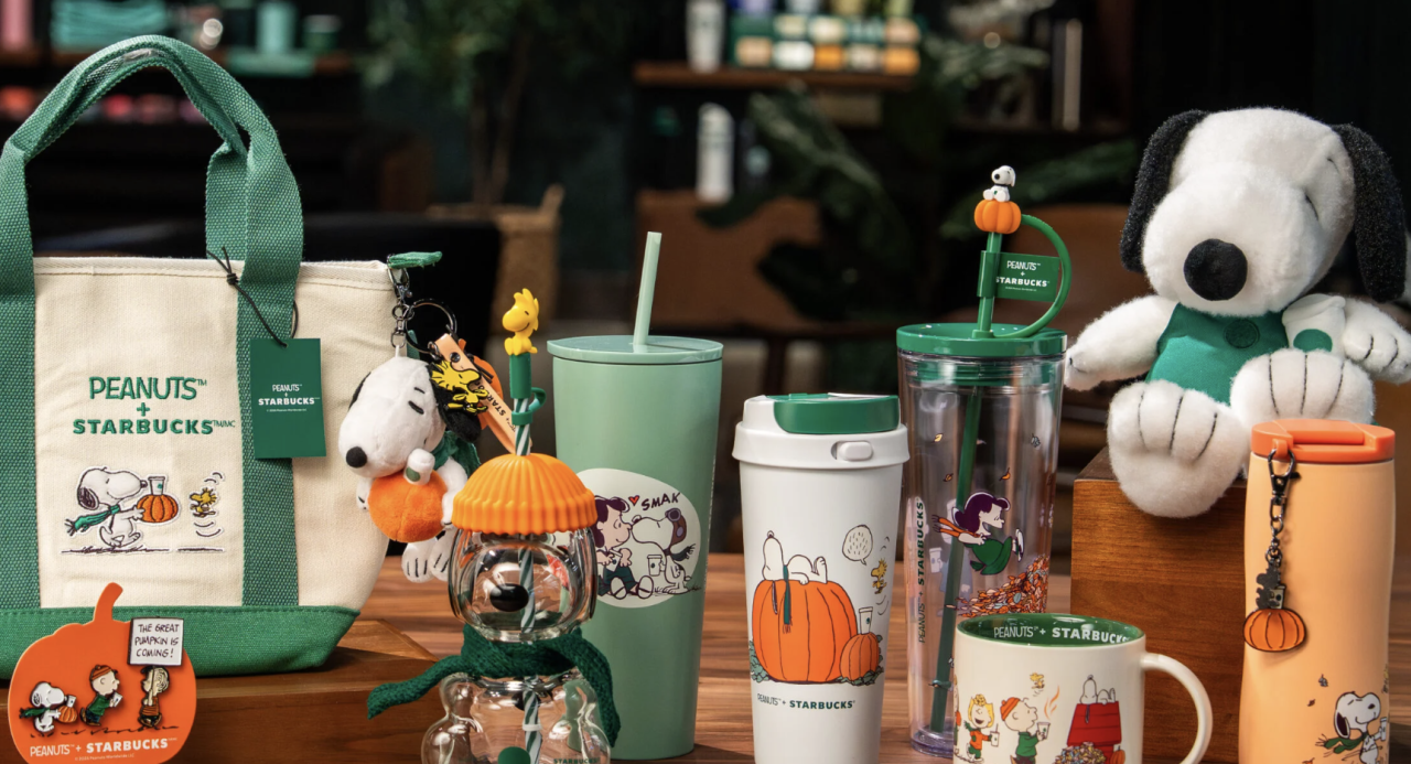 Las reglas para comprar la colección de Snoopy en Starbucks antes de que se agote