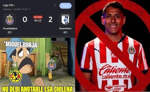 Los memes castigan a Chivas al caer vs Querétaro; así reaccionaron las redes