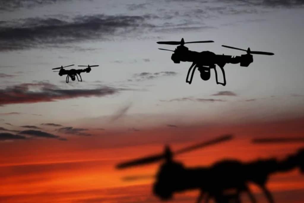 México y USA despliegan operativo antidrones en la frontera Tijuana-San Diego