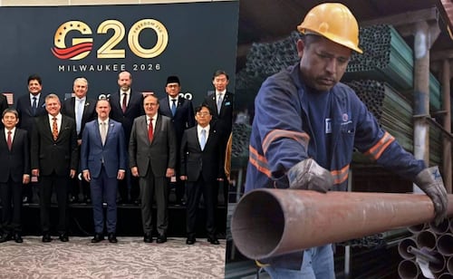 Ministros del G-20 firman acuerdo acerero; piden incrementar medidas contra países con sobrecapacidad acerera