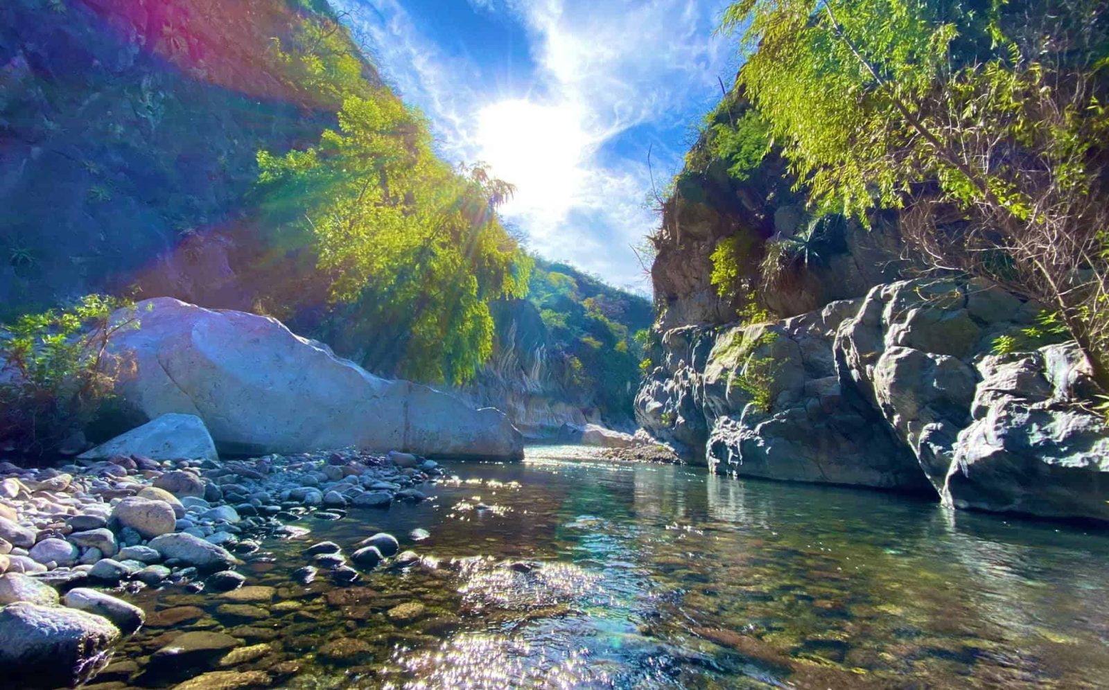 Ojo de agua en Xichú, un manantial que nace en la Sierra Gorda de Guanajuato