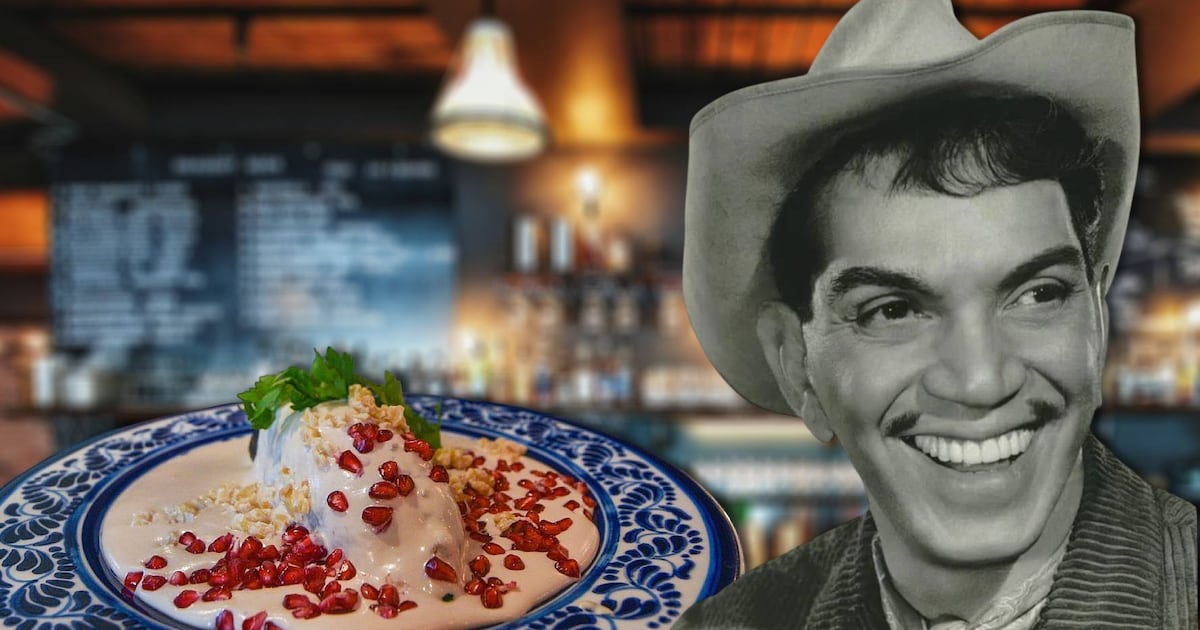 ‘Pedía longaniza’: Así nació Don Lázaro, restaurante con chiles en nogada de kilo, donde comía Cantinflas