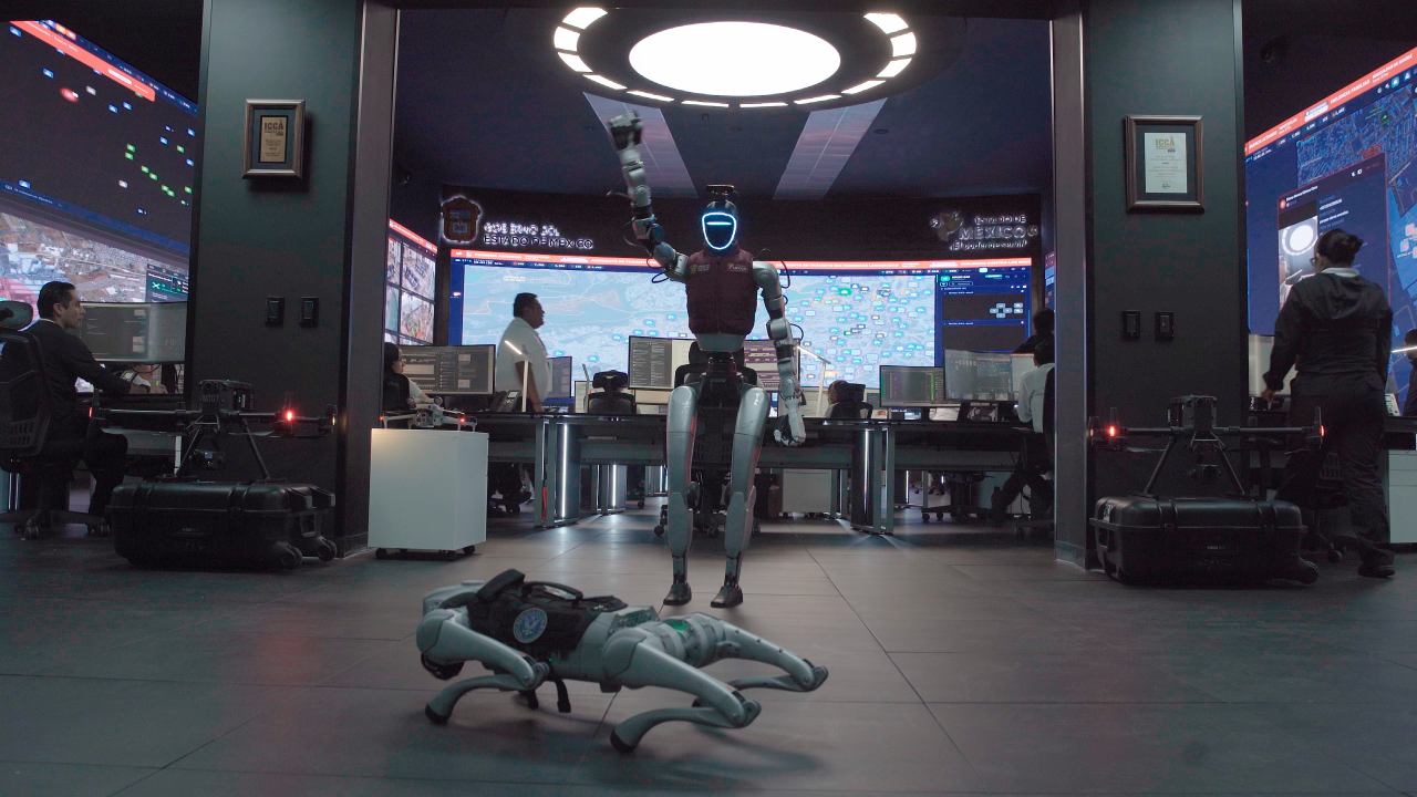 ¿Policías del futuro? Los robots del Edomex aún no vigilan, pero ya están a prueba
