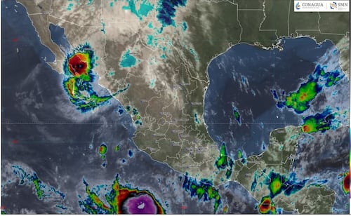 Polo se degrada a huracán categoría 1 y se acerca a Sonora; sigue en vivo los efectos de este fenómeno