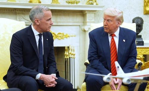 "Quizá te disparen": Carney revela broma de Trump si intenta entrar a la Casa Blanca; "resume la relación que tenemos", dice el canadiense