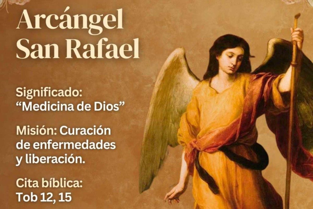Reza esta oración a San Rafael Arcángel para pedir salud y sanación