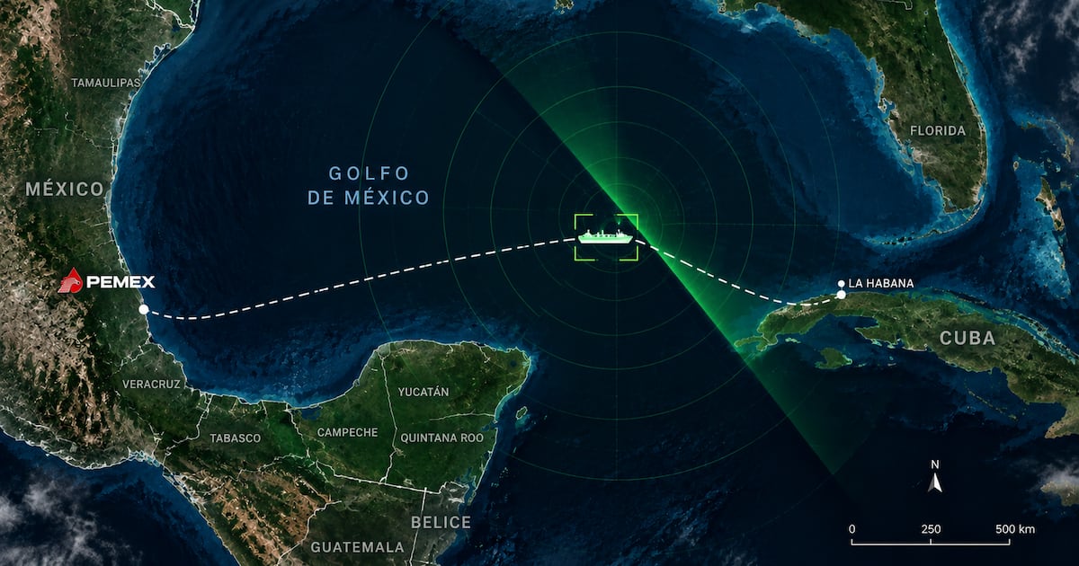‘Te voy a cambiar el nombre’: Pemex rebautiza por segunda vez a la empresa que envía petróleo a Cuba