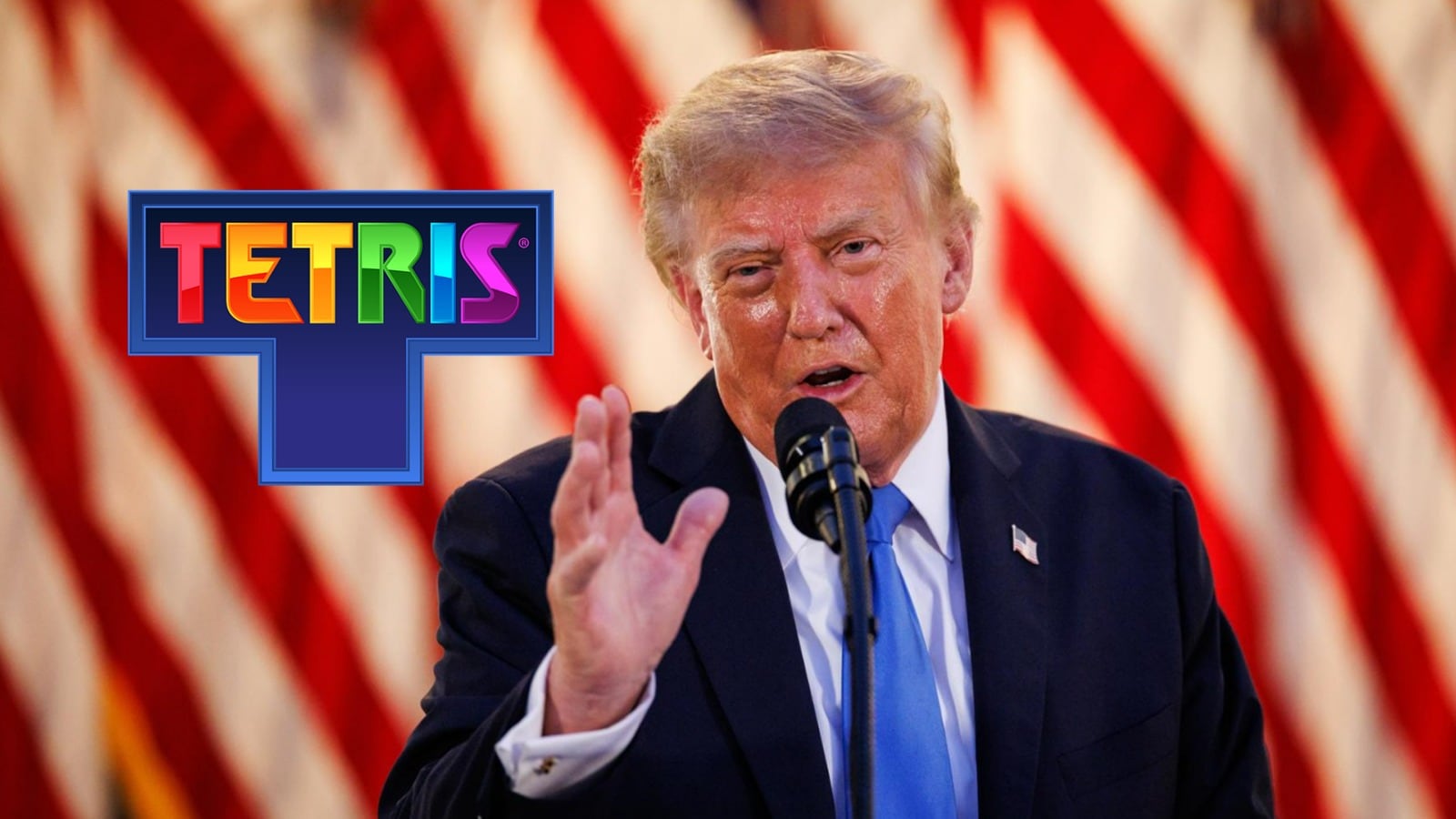 Tetris amenaza con acciones contra la Casa Blanca por su videojuego ‘Construye el Muro’