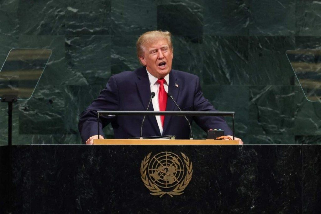 Trump acusa a México de ser epicentro del narco frente a la ONU
