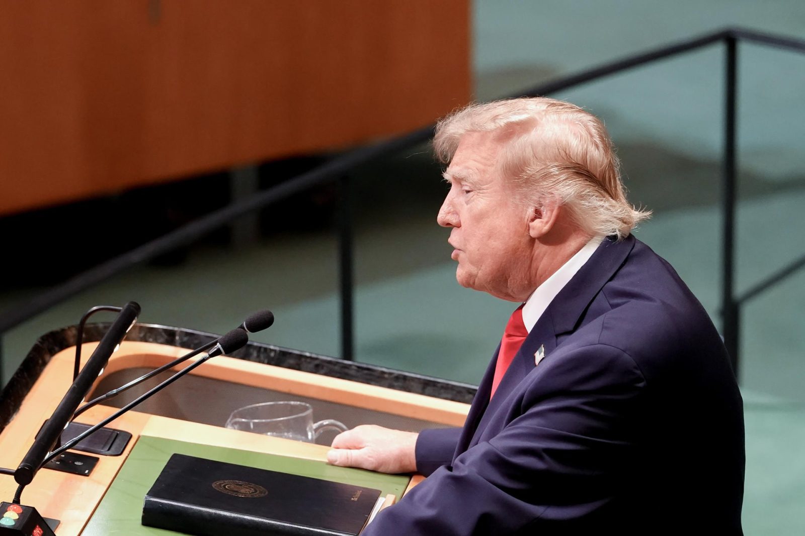 Trump acusa a México en la ONU de ser ‘epicentro’ del narco: ‘Es inaceptable que EU comparta su frontera’