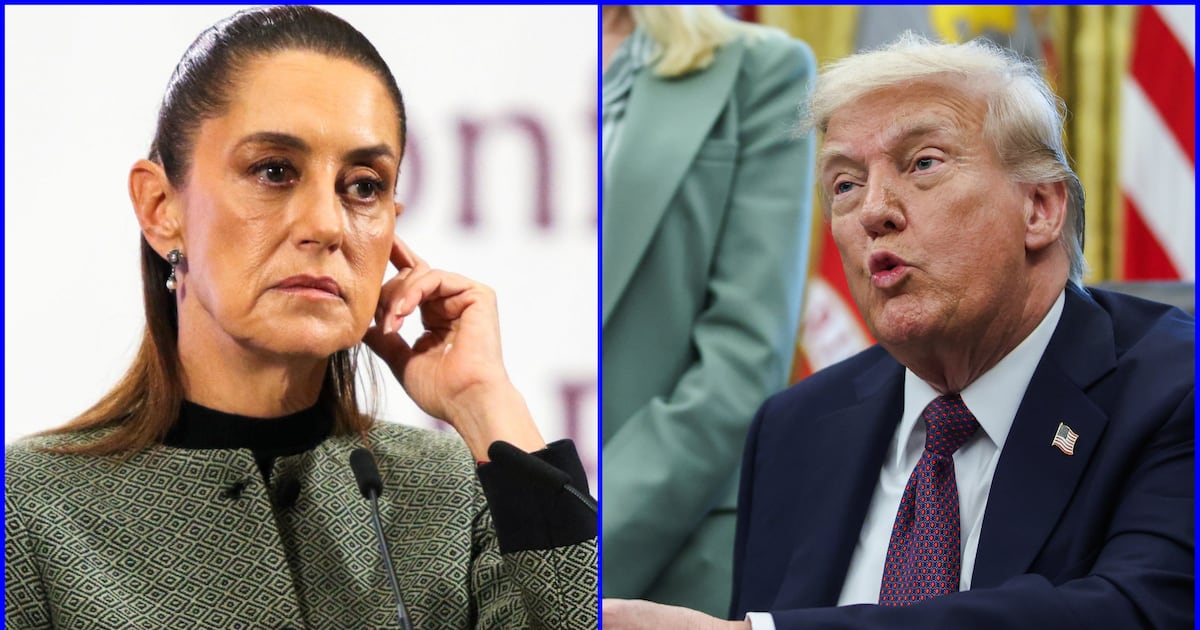 Trump alaba labor de Sheinbaum contra el narco... pero dice que México debe hacer más