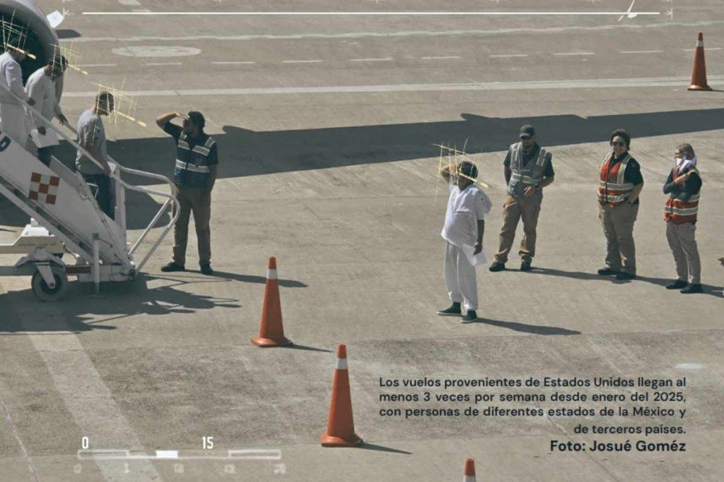 USA deporta a México a más de mil migrantes NO mexicanos cada mes