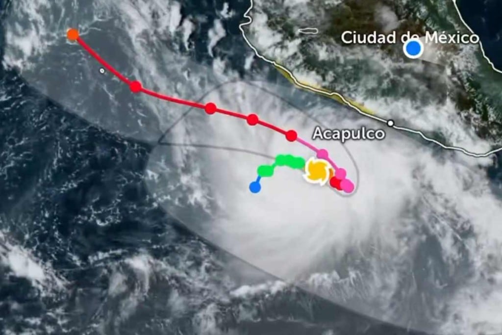 USA emite alerta a sus ciudadanos por el huracán Polo que ya es categoría 5