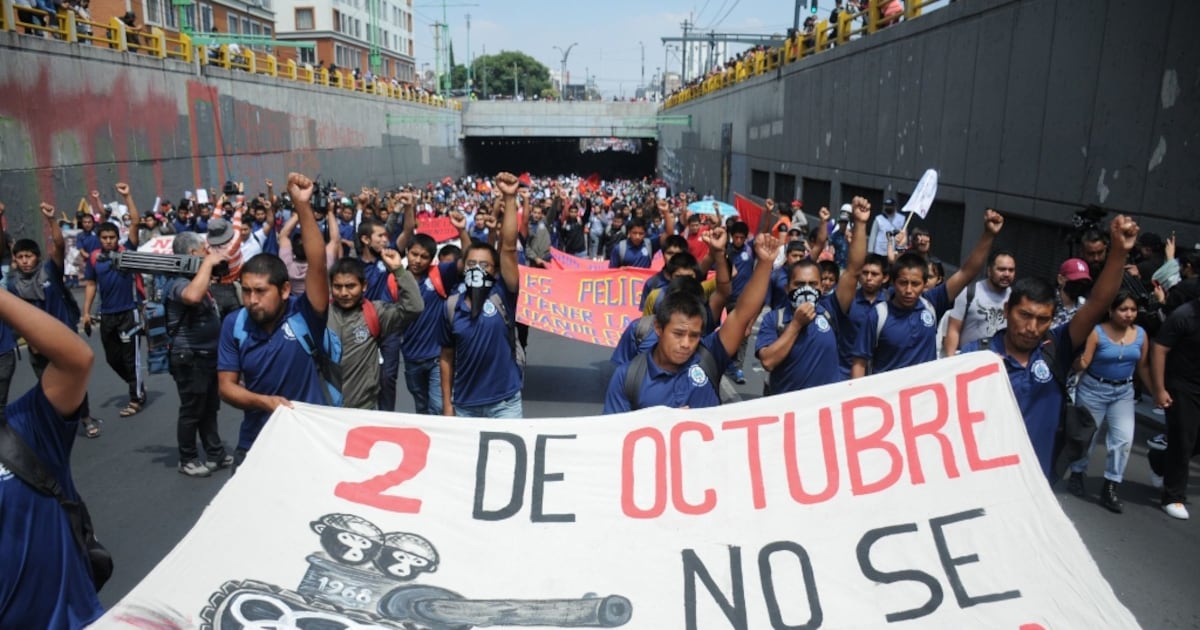 ‘2 de octubre no se olvida’: ¿A qué hora inician las marchas en CDMX y qué calles serán bloqueadas HOY?