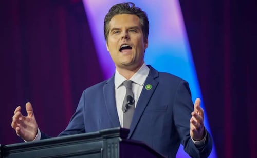 Acusan a exaliado de Trump de tráfico sexual; Matt Gaetz fue congresista republicano
