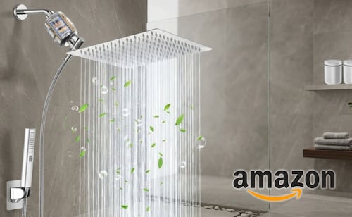 Adiós al pelo seco y piel irritada; la regadera con filtro de 20 capas tiene descuento en Amazon
