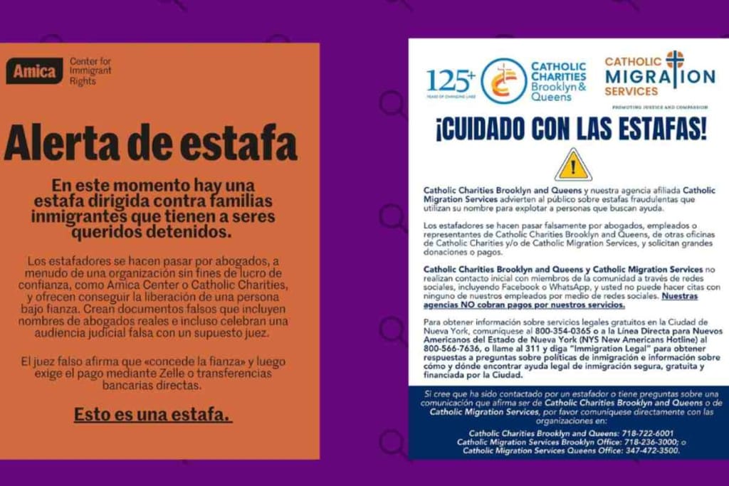 ¡Alerta! Estafadores se hacen pasar por organizaciones ofreciendo falsa ayuda migratoria a familiares de detenidos