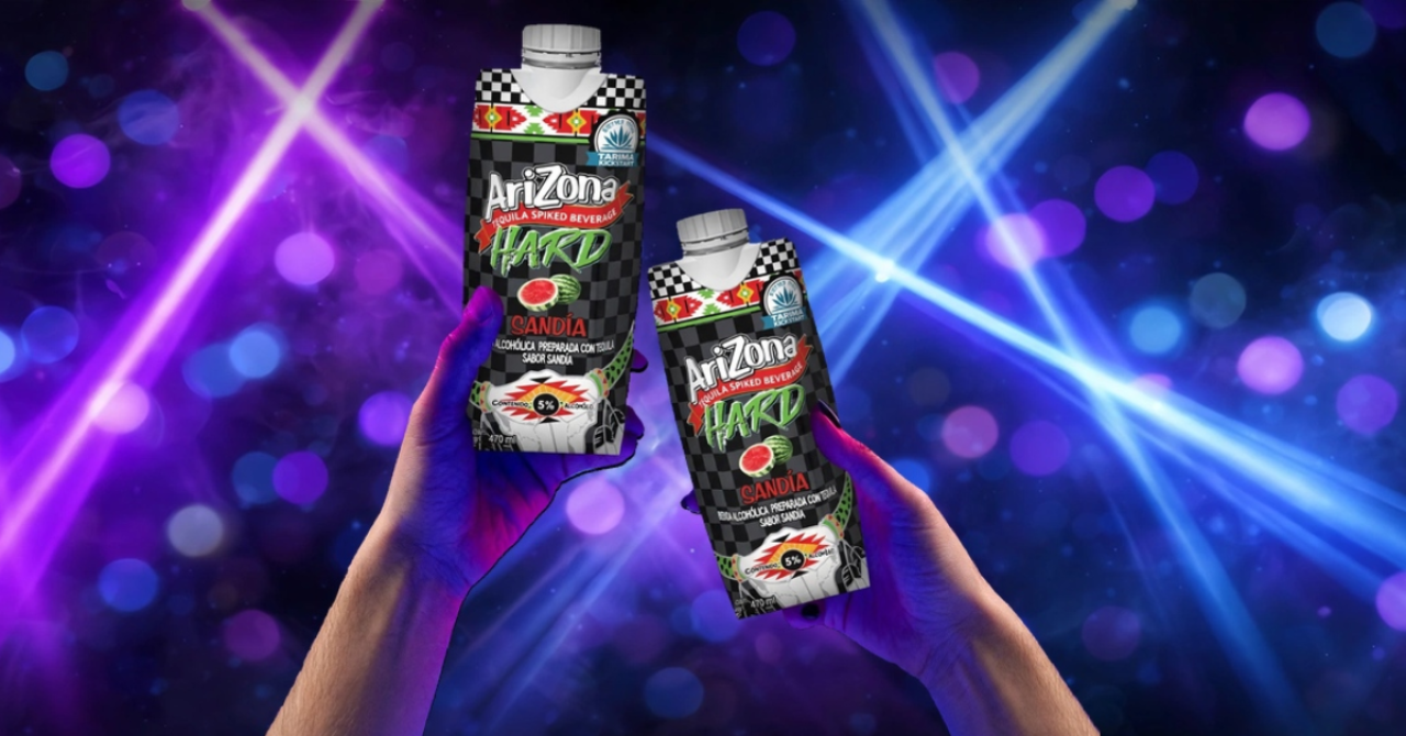 AriZona cambia de cancha: de su famoso té a bebidas con 5% de alcohol para conquistar otro mercado