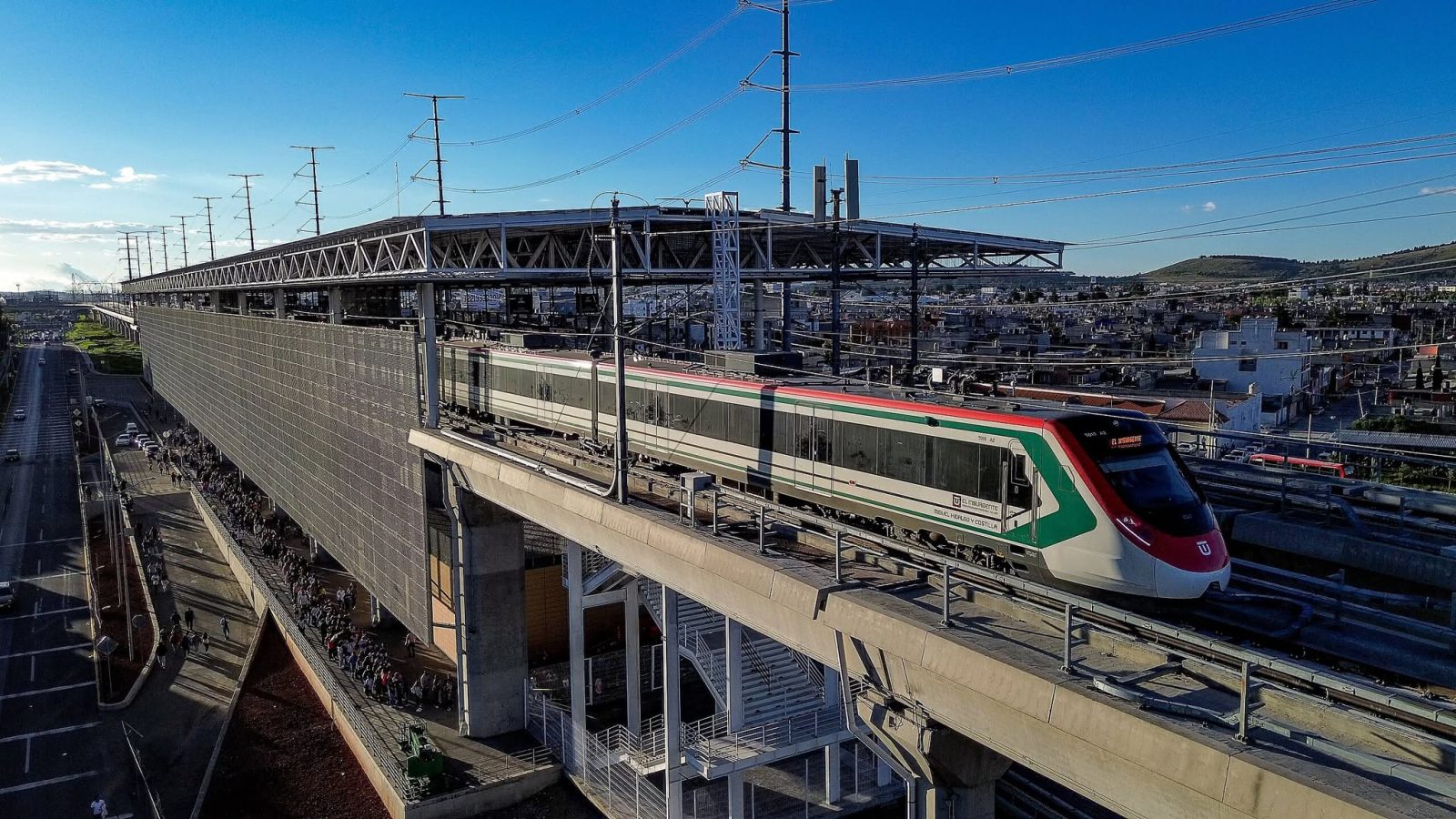 Así va la red de trenes de pasajeros de México