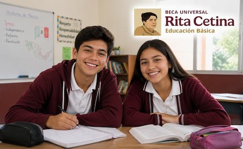 Beca Rita Cetina abre registro para primaria y secundaria; estos son los requisitos y el paso a paso para solicitar el apoyo