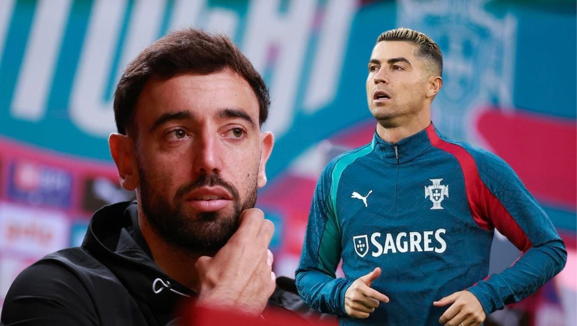 Bruno Fernandes espera que CR7 no abandone la Selección de Portugal: ‘Que no tome decisiones en caliente’