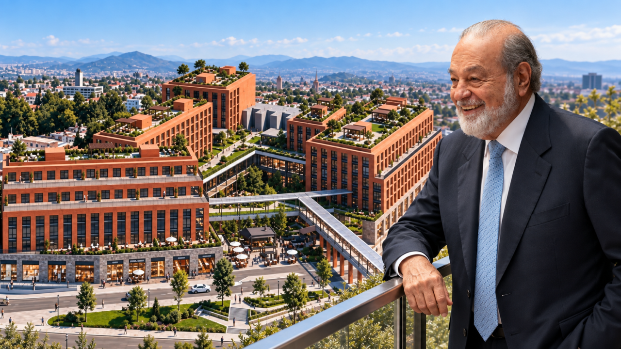 Carlos Slim apuesta 4,000 mdp por Puebla: vivienda, comercios y nuevos espacios en una zona histórica