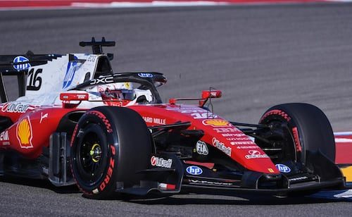 Charles Leclerc domina el viernes en el GP de Estados Unidos; Checo fue penúltimo en Austin