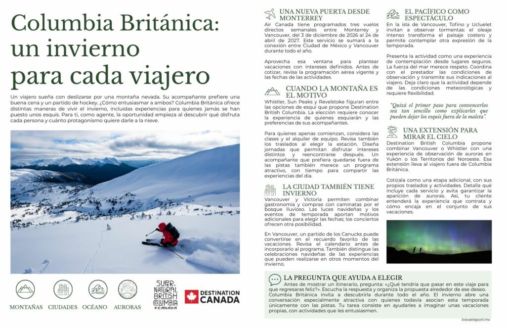Columbia Británica: Un invierno para cada viajero
