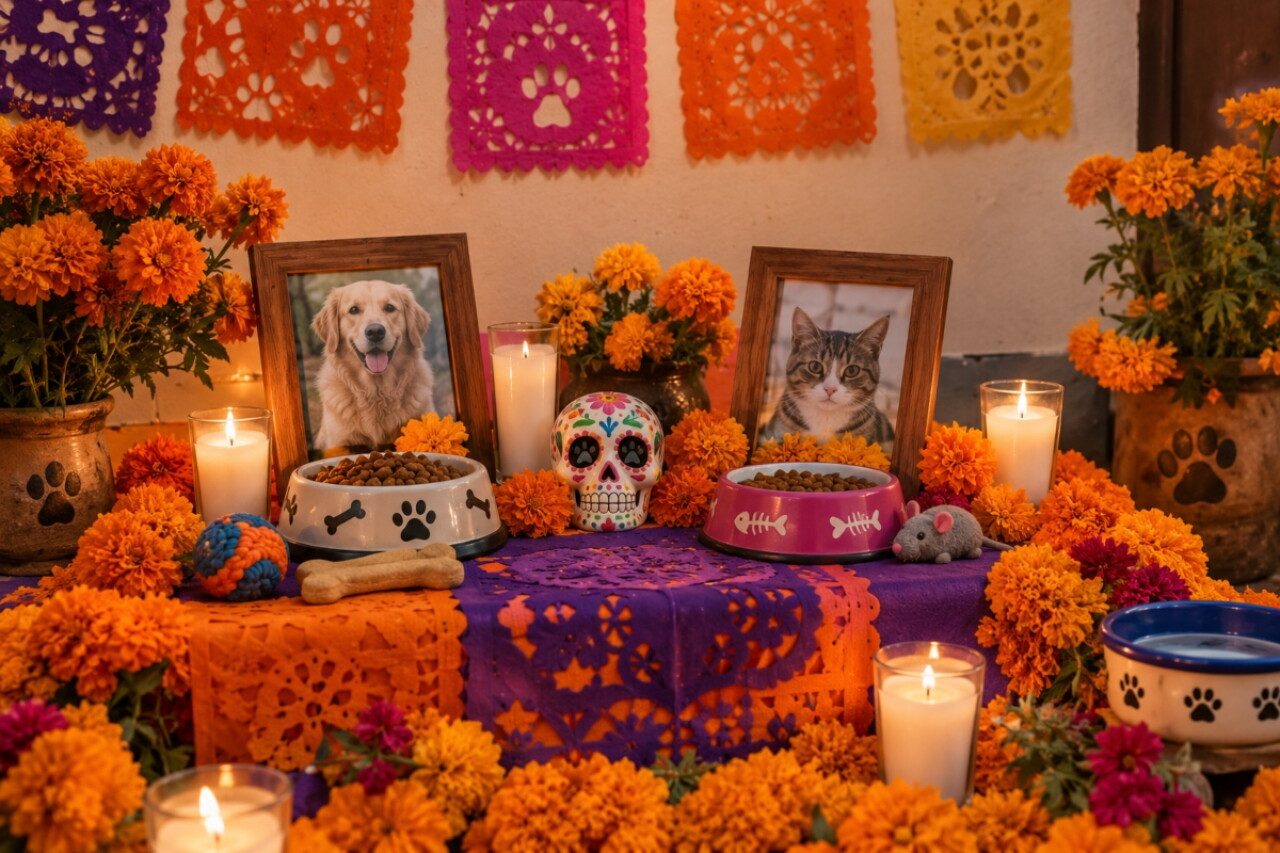 ¿Cuándo llegan los animales en día de Muertos? En esta fecha se pone la ofrenda para mascotas