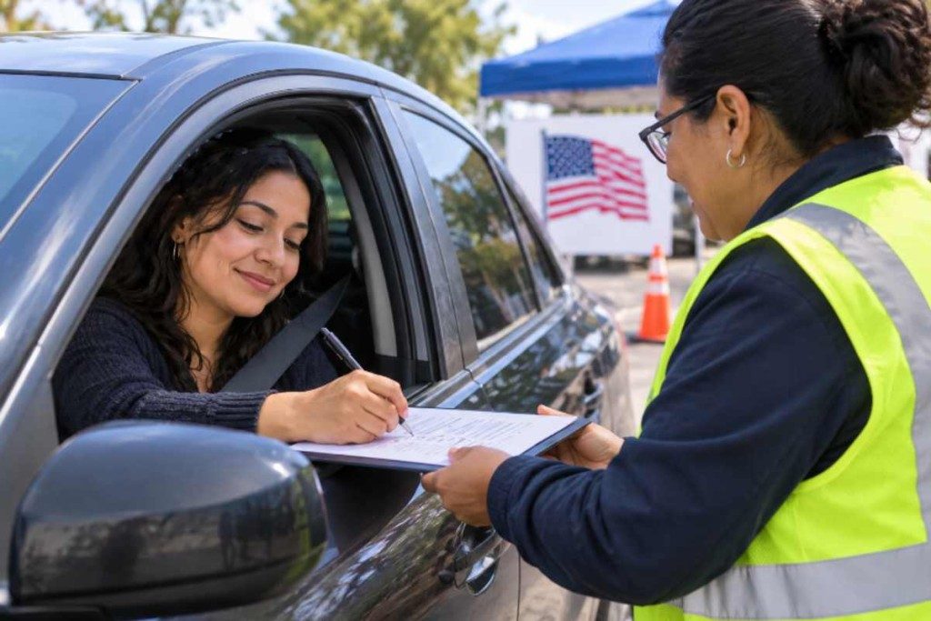 Curbside vote: la modalidad que te ayuda a votar sin bajar de tu auto