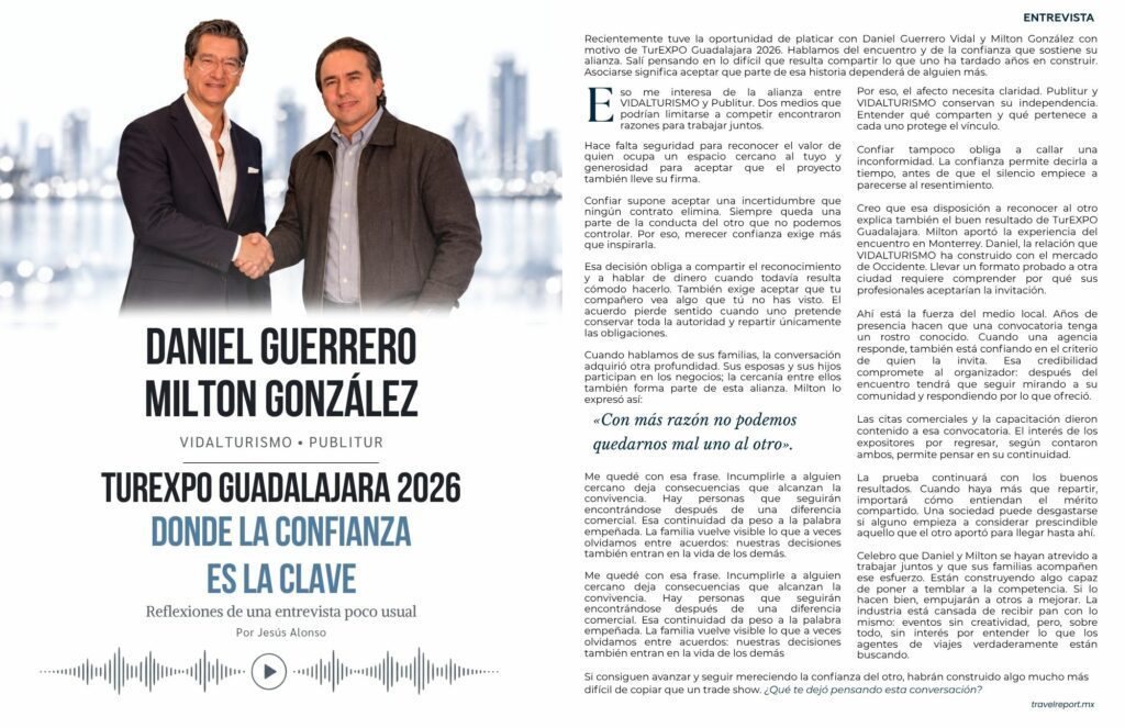 Daniel Guerrero y Miltón González TurExpo Guadalajara 2026