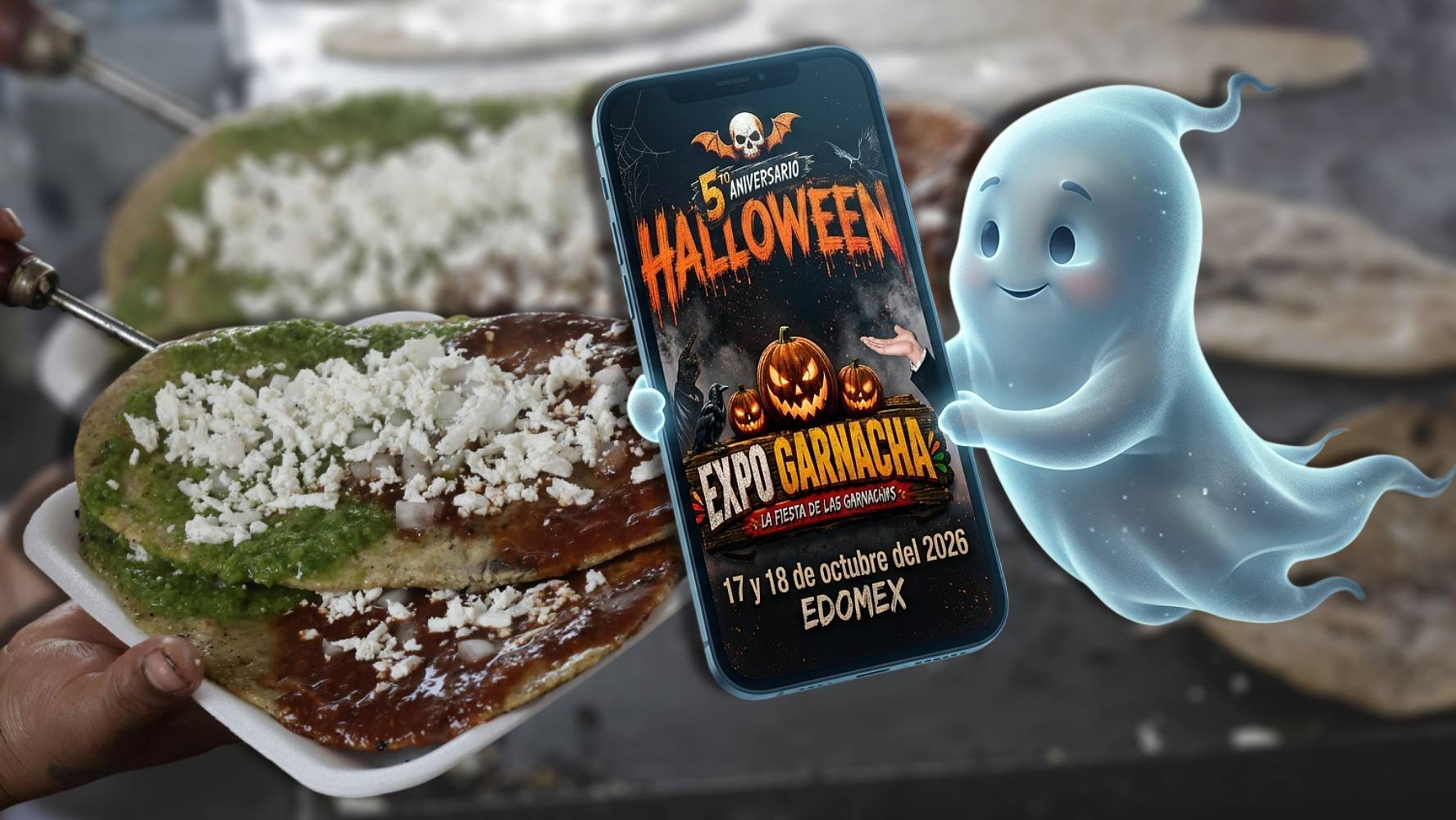 ¡Darán calaverita! Expo Garnacha de Halloween: ¿Cuándo y dónde es el evento con antojitos mexicanos?